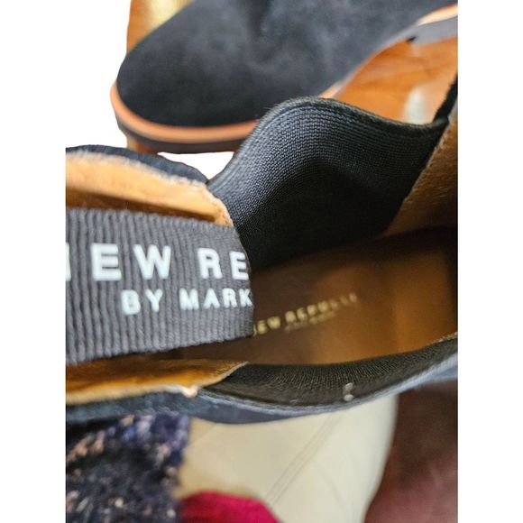 New Republic by Mark McNairy Black Suede Harvey Chelsea Boot 9.5 - Picture 8 of 10